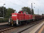 294 792-7 mit einer bergabefahrt richtung Wanne-Eickel Hbf. 
Hier im Bf Recklinghausen Sd. 1.9.06