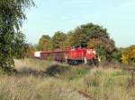 294 708 mit Gterzug in Maxhtte-Haidhof (19.10.2006)