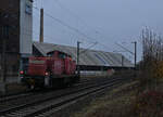 LZ ist hier die 294 681-2 in Kochendorf zusehen auf ihrer Fahrt zurück nach Bad Friedrichshall Hbf.