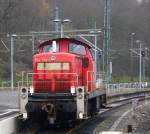 294 758-8 von Railion steht abgestellt in Stolberg-Hbf(Rheinland).