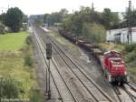 294 902 hatte am 24.9.14 den entladenen Güterzug aus Schlüsselfeld nach Strullendorf gebracht.