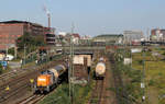 Bocholter Eisenbahn Gesellschaft 295 057 (Übergabe Emmerich - Dormagen) // Bahnhof Krefeld-Uerdingen // 30. September 2015
