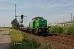 BEG 295 049-2 mit einem Aluzug am 17.07.2014 in Köln Porz Wahn.