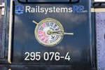 Detailaufnahme der 295 076-4 von Railsystems.