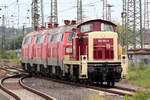 Railsystems 295 004-6 mit 218 489-3,218 461-2 und 218 458-8 in Hamm(Westfl.) 5.9.2017