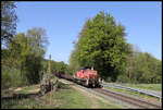Der Güterverkehr auf der Werkbahn zwischen Hasbergen und Georgsmarienhütte ist zur Zeit sehr schwach frequentiert.
