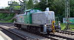HAM Rail Port GmbH mit der angemieteten  295 027-7  (NVR:  9880 3 295 027-7 D-BUVL ) am 02.06.20 Bf.