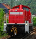 Eine V 296 045-8 in Warteposition vor dem Rangierbahnhof Hagen-Vorhalle.