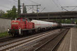 296 048-2 mit einem Kesselzug in Hamburg Harburg, am 21.05.2019.