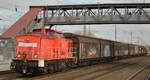 DB Cargo AG  298 320-3  [NVR-Nummer: 98 80 3298 320-3 D-DB] mit gemischtem Güterzug Richtung Seddin am 25.02.20 Bf. Saarmund.