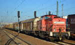 DB Cargo AG (D) mit  298 313-8  [NVR-Nummer: 98 80 3298 313-8 D-DB] und gemischten Übergabezug Richtung Rbf.
