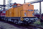 298 099 (ex DR V 100 099/110 099) von 1968 am 14.08.1992 im Bw. Halle G.