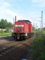 BR 298 151-2 nach dem Haltepunkt Leipzig Industriegelnde West 7/2008