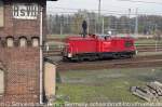 RAILION 298 302-1 im Rangierbahnhof Elstal am 08. April 2010