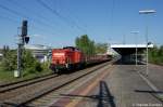 298 335-1 ex DR 111 035-2 mit einem Gterzug in Brandenburg in Richtung Kirchmser unterwegs. 05.05.2011