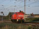 298 318 bei der Ausfahrt aus Bergen/Rgen am 23.September 2011.