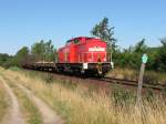 298 302 mit FZT 55011 bei Petershain (17.07.2006)