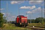 DBSR 298 326-0 wartet am 13.08.2014 in Hennigsdorf b.