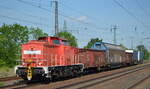 DB Cargo AG mit  298 321-1  [NVR-Nummer: 98 80 3298 321-1 D-DB] und Übergabezug Richtung Rbf.