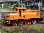 Die Rangierlokomotive V60 1264  Regina 17  im April 2014 in Dresden.
