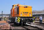 Blick auf 106 145-6  Ruth 15  (BR 346) des Verein Eisenbahnmuseum Bayerischer Bahnhof zu Leipzig e.V. Ausgestellt zu den 21. Leipziger Eisenbahntagen im Eisenbahnmuseum Leipzig-Plagwitz. [24.3.2018 | 11:38 Uhr]