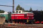 Die V 60 1120 war der heimliche Star des Eisenbahnfestes in Chemnitz am 19.8.18.