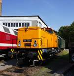 Am 23.09.2017 fand bei der IG 583047 in Glauchau (Sachs.)das BW Fest statt.106 756 neben dem Lokschuppen.