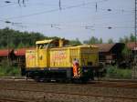 EBW Cargo V60.05 bei Rangier-Arbeiten.(28.07.2008)