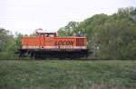 LOCON 103 von Berlin-Karow Richtung Bernau am 25.04.2011