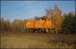 DB 352 102 fhrt zum tanken am 14.11.2012 durch die Berliner Wuhlheide