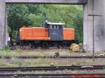 360 109-3 (ex 260 109-4, ex V 60 109) der Bocholter Eisenbahngesellschaft, Hersteller: MAK, Baujahr 1956, am 27.09.2007 in Saarbrcken