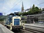 DIESELLOK 261 671-2 AUF SOLOFAHRT KIRCHEN/SIEG
Die schöne blau-beige 261 auf Solofahrt im Bahnhof KIRCHEN//SIEG,Fahrtrichtung
BETZDORF...4.7.2021