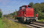 Lokomotive 260 588-9 am 07.09.2021 in Lintorf.