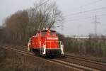 362 234 dieselte am 24.03.2010 LZ durch Lehrte, sie war auf dem Weg nach Maschen.