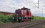 Klein, aber fein - Lokomotive V 60 403 am 09.09.2020 in Porz am Rhein.