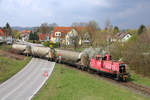 DB Cargo 362 904 // Bobingen (Trevira-Anschlussbahn) // 4. April 2017
