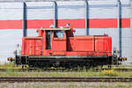Nach dem Betanken an der Tankstelle am Saarbr�cker Hauptbahnhof rollt  362 941-7 zur�ck zum Rangierbahnhof. (26.05.2026)
