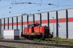 Nach dem Betanken an der Tankstelle am Saarbr�cker Hauptbahnhof rollt  362 941-7 zur�ck zum Rangierbahnhof. (26.05.2026)