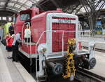 Beim Tag der Schiene am 19.09.2026 in Leipzig Hbf war die 362 780-9 der LEG ein beliebtes Ausstellungsst�ck.
