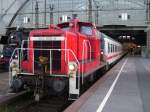 DB 362 600-9 mit dem Leerpark des IC 1949 aus Kln Hbf nach der Ankunft in Leipzig Hbf; 28.03.2008