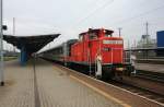 362 801-3 mit IC Verschub am 29.11.2008 in Cottbus