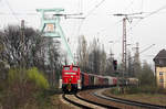 363 206 mit einer Übergabe vor der Kulisse des deutschen Bergbaumuseums in Bochum.