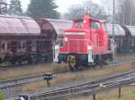 Am 03.12.2004 rangiert 363 118 in Hirschau. Seit Ende 2004, genauer zum 10.12.2004, fahren nur noch 294 auf der Strecke Amberg-Schnaittenbach.