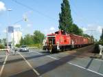 BR 363 723-8 mit einen kurzen GZ am B in BO Nokia.(29.08.2007)