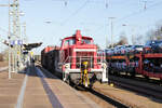 Griff ins Archiv: 363 122-3 am 23.02.2022 in Einsiedlerhof 