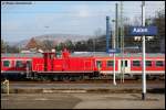 363 139-7 rangiert am 16.11.07 in Aalen.