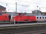 363 824-4 auf Mnster Hauptbahnhof am 2-2-2008.