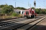 363 194 rangiert am 11.9.2008 in  Gieen.