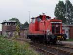 363 215-5 harrt in Cuxhaven seiner weiteren Einstze;090831