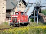 363 811-1 vor dem ehemaligem BW Stralsund.